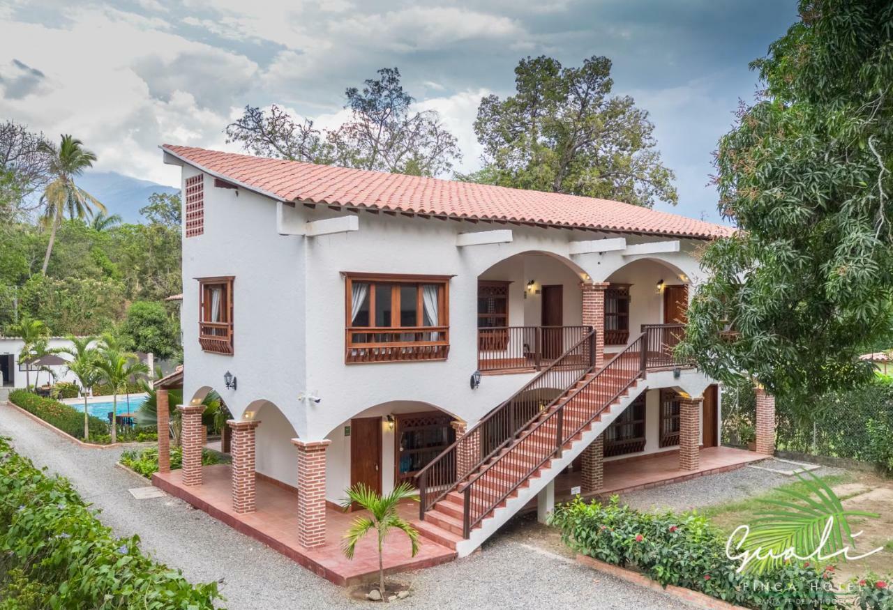 Finca Hotel Guali Santafe Santa Fe de Antioquia Extérieur photo